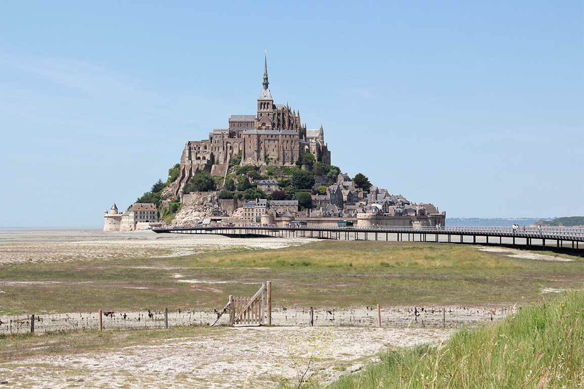 Mont St Michel en normandie